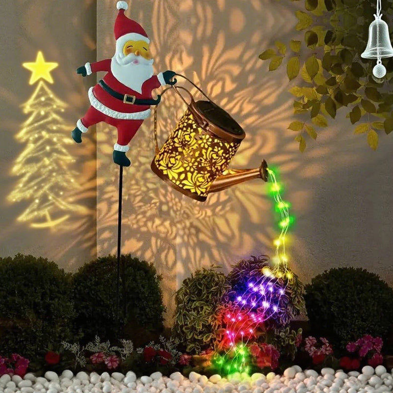 🎅🏻Christmas Sale🎁Solar-Powered Santa Claus Garden Stake Light